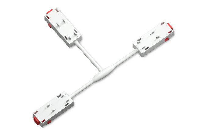 Изображение товара Коннектор питания T-образный AMBRELLA LIGHT Magnetic 220V 15х1.8х25 см