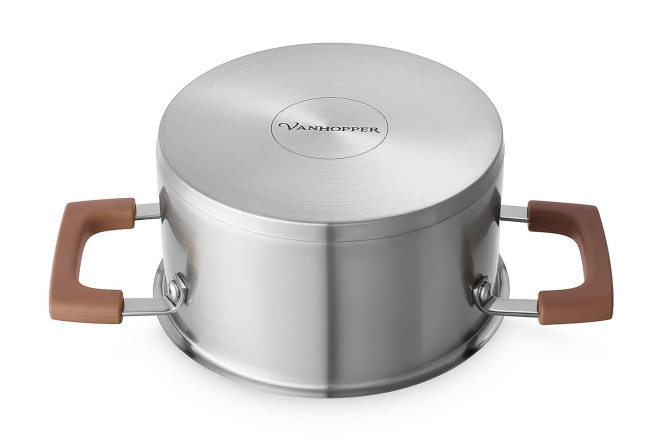 Кастрюля с крышкой VANHOPPER Elegant 2.4 л