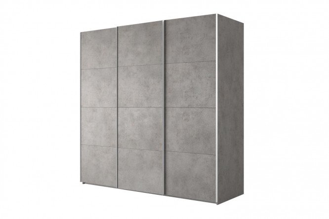 Изображение товара Шкаф-купе 3-дверный Comet 300х240 см бетон светлый