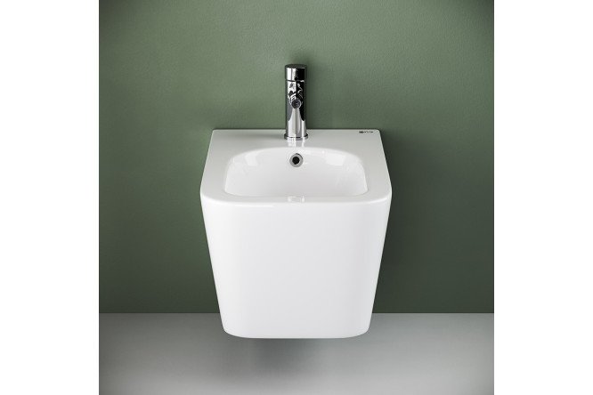 Биде подвесное CERAMICANOVA Metric CN3008 34.5х30.5х19.2 см