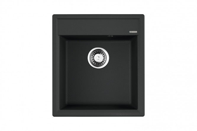 Изображение товара Мойка врезная OMOIKIRI Daisen 46-BL 4993614, чёрный 46х51х19.5 см