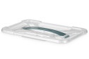 Ящик для хранения универсальный Grand box с крышкой, замками и ручкой 29x18x19 см, 6.65 л