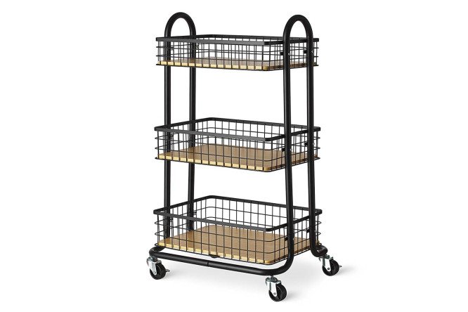 Изображение товара Этажерка 3-ярусная BERKRAFT Loft 45.5x78x33.6 см
