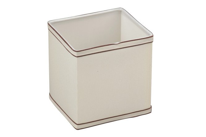 Изображение товара Текстильный абажур VITALUCE для ламп e14, размеры 15,3x16x13 см