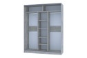 Шкаф-купе Home 180х229,5 см, светлый Atelier
