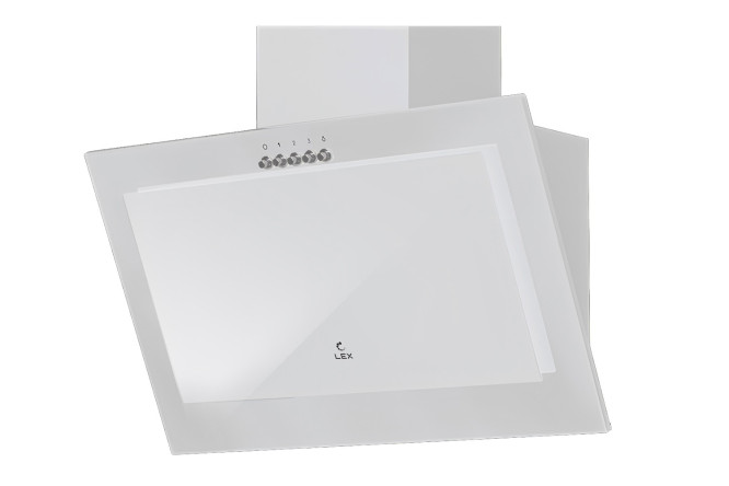 Изображение товара Вытяжка LEX Mio G 600 White - белая кухонная вытяжка 60 см