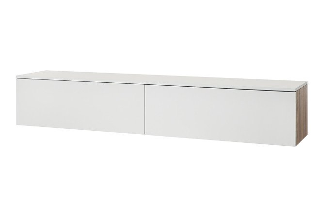 Изображение товара Тумба под ТВ Порто белый софт и яблоня беллуно