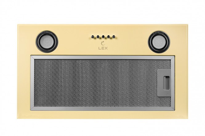 Изображение товара Вытяжка LEX GS BLOC P 600 слоновая кость 52х27х29 см эффективность и стиль