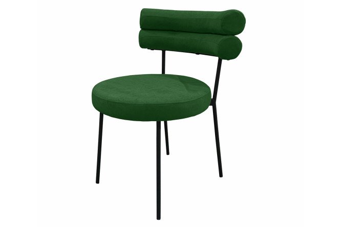 Изображение товара Стул Malta 57х75х58 см с обивкой из велюра и металлическими ножками