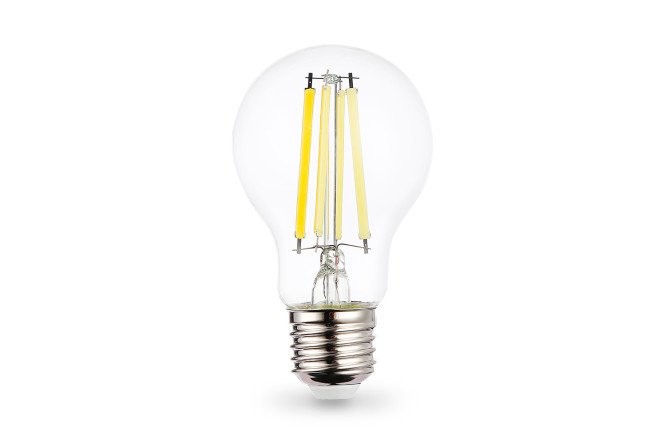 Лампа светодиодная AMBRELLA LIGHT Filament E27, 20W, Шар, 4000 К, Естественный
