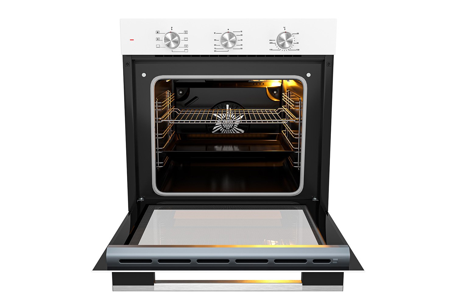 Электрический духовой шкаф MILLEN Meo 6001 WH 59.5х59.5х53 см