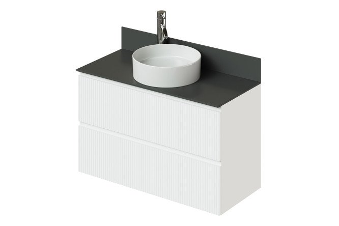 Изображение товара Тумба подвесная Kate 100.2 см, цвет каркаса бланж, фасада бланж