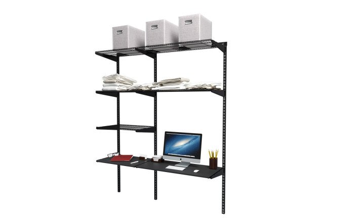 Изображение товара Гардеробная система ТИТАН-GS черная 156х205х45 см