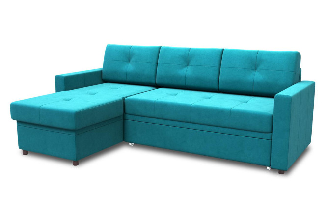 Изображение товара Угловой диван-кровать Лира с механизмом дельфин 224х90х153 см