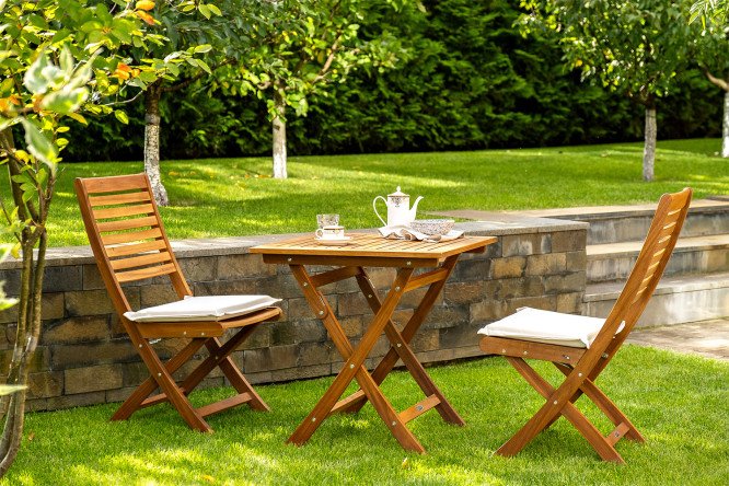 Изображение товара Комплект садовой мебели Karo - стильное и удобное решение для отдыха на улице