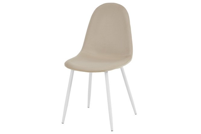 Изображение товара Стул Jin с велюровой обивкой и металлическими ножками