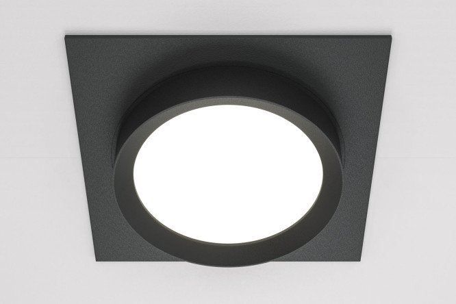Светильник встраиваемый MAYTONI Downlight Hoop 11x5.2x11 см, GX53