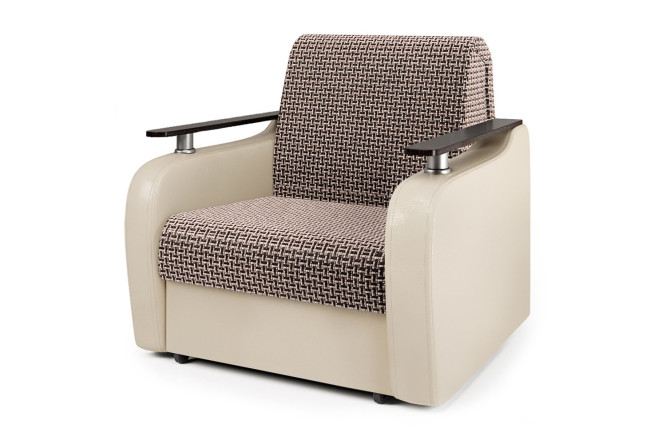 Изображение товара Кресло-кровать Гранд с механизмом аккордеон и рогожкой, размеры 94x95x110 см