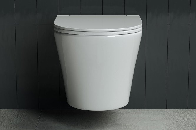 Унитаз подвесной CERAMICANOVA Forma Rimless CN3011 37х32.5х48 см
