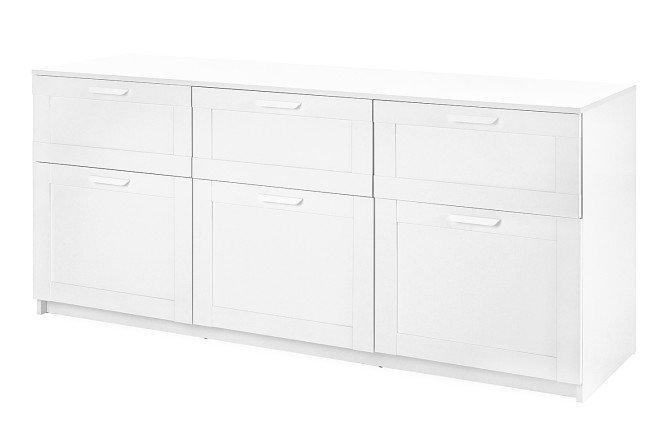 Изображение товара Тумба Скаген белая 179,6х83х52,2 см