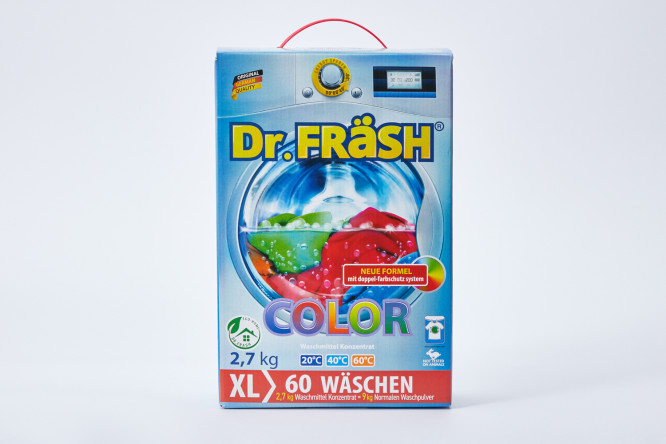Изображение товара Стиральный порошок для цветного белья Color 2,7 кг — концентрированный и ароматный