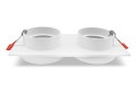 Светильник встраиваемый AMBRELLA LIGHT Techno Spot 1 м², 9.2x4.5x18.2 см, GU5.3