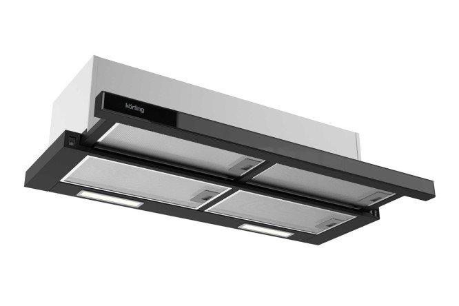 Изображение товара Вытяжка KORTING KHP 9815 черная 89,8x26,5x30,9 см рециркуляция