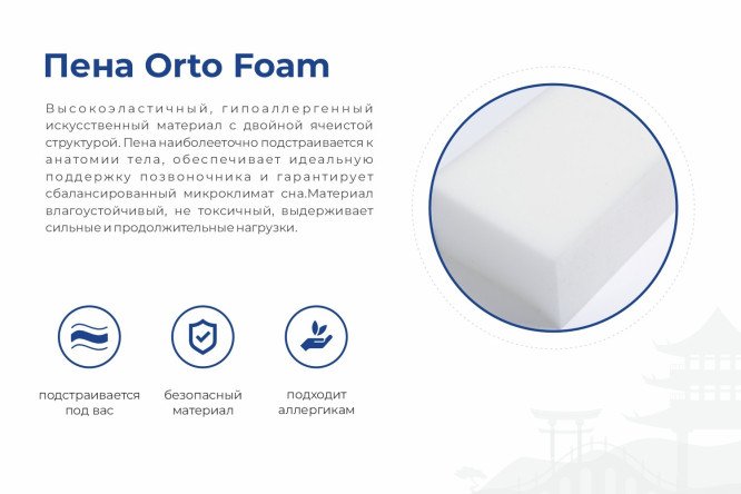 Матрас ASKONA World Sleep Kawasaki 140х200 см