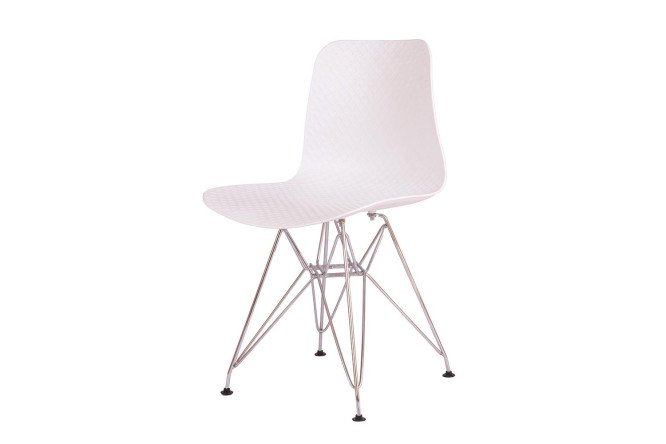 Изображение товара Стул Wafers с сидушкой из пластмассы и металлическими ножками