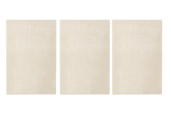 Изображение товара Набор салфеток Вуаль 45х0,03х30 см из ПВХ бежевый