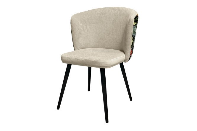 Изображение товара Стул Dallas 56,5x83x58 см велюр металл надежная мебель для дома и офиса