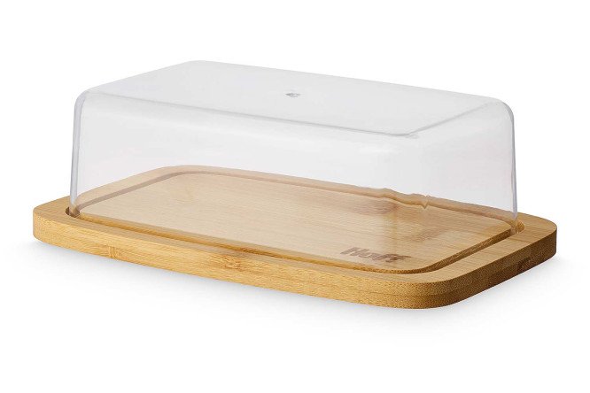 Изображение товара Маслёнка HOFF Bamboo из бамбука и акрила
