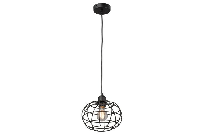 Изображение товара Подвесной светильник LIGHTLINE VITALUCE V2858-1/1S на 3 кв.м., E27, размеры 21,5x109x21,5 см