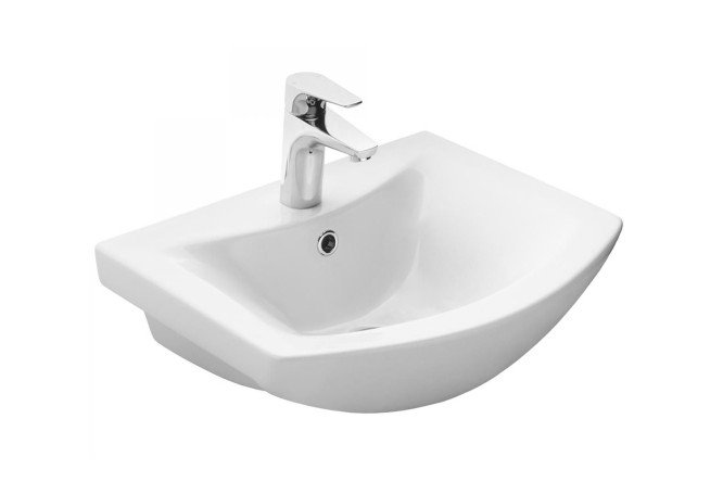 Изображение товара Раковина Балтика 50 Накладная 50х17,8х43 см из фарфора белая