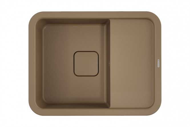 Изображение товара Врезная кухонная мойка OMOIKIRI Tasogare 65-CA из искусственного гранита карамель