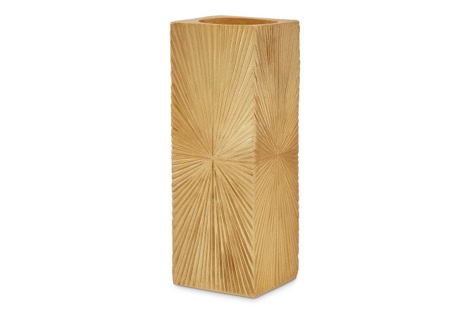 Изображение товара Подсвечник EG187 из полирезина для одной свечи размеры 7,5х20х7,5 см