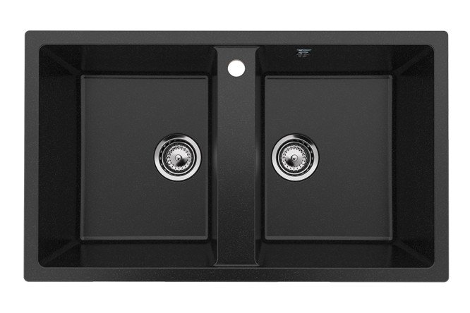 Изображение товара Врезная мойка ULGRAN U-708-308 из искусственного камня 86x51x20 см