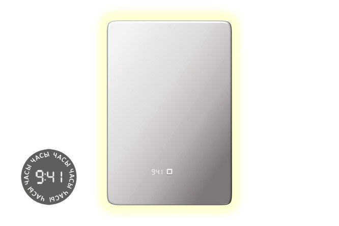 Изображение товара Зеркало c LED-подсветкой ALIAS Эос en907035 70х90х2 см