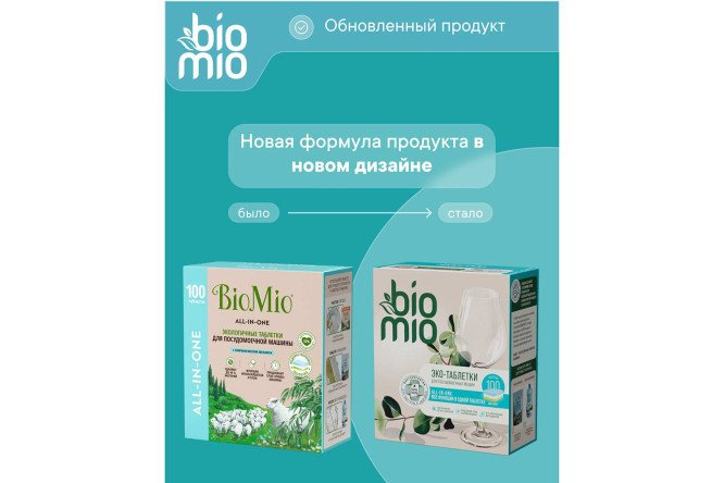 Фото 11 Таблетки BioMio Bio-Tabs для посудомоечных машин