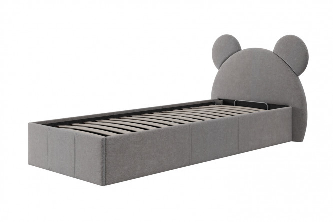 Изображение товара Двухспальная кровать Тедди 120x200 см Мокко, стильное и надежное решение