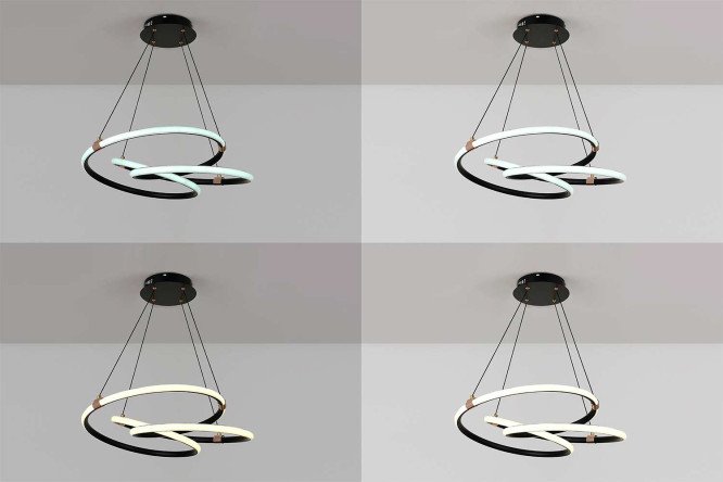 Фото 11 Люстра Natali Kovaltseva LED lamps 21 кв.м., LED, 56 см