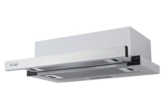Изображение товара Вытяжка LEX Hogan 500 Inox цвет нержавеющая сталь, 50х17.6х28 см