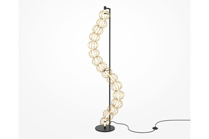 Торшер LED MAYTONI Modern Golden Cage 56.9x154.7x25 см, LED