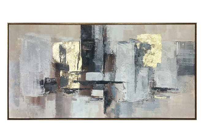 Изображение товара Репродукция в раме Мираж 143x73 см на холсте полиэстер