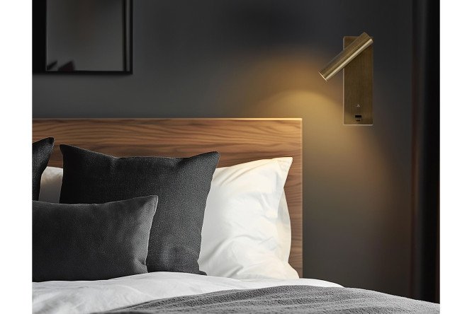 Светильник настенный CITILUX Декарт CL704433 с выключателем 1 кв.м, LED