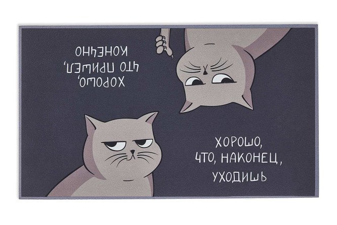 Коврик придверный HOFF Murmur 40х70 см