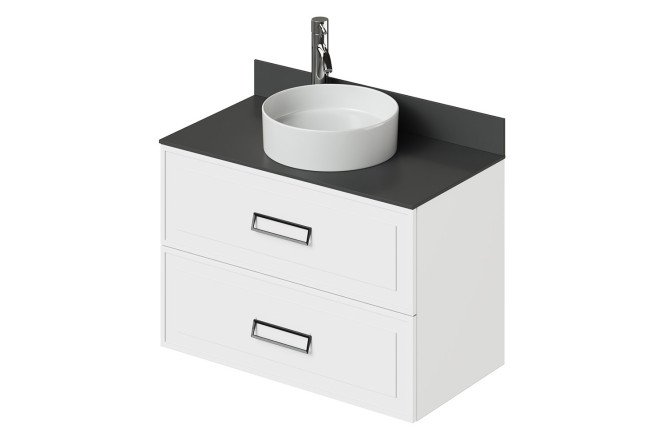 Изображение товара Подвесная тумба для ванной Pino 91 см белый матовый софт тач