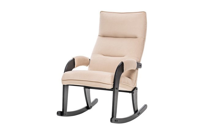 Изображение товара Кресло-качалка Ирса - велюровое, 62х107х92 см, 120 кг