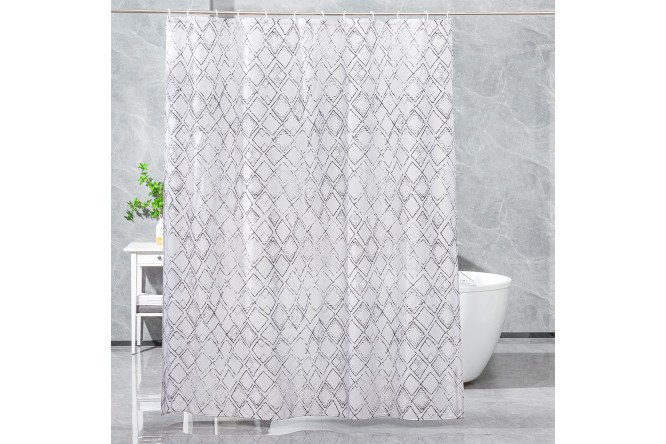Штора для ванной комнаты MICASA Rondo 240x200 см