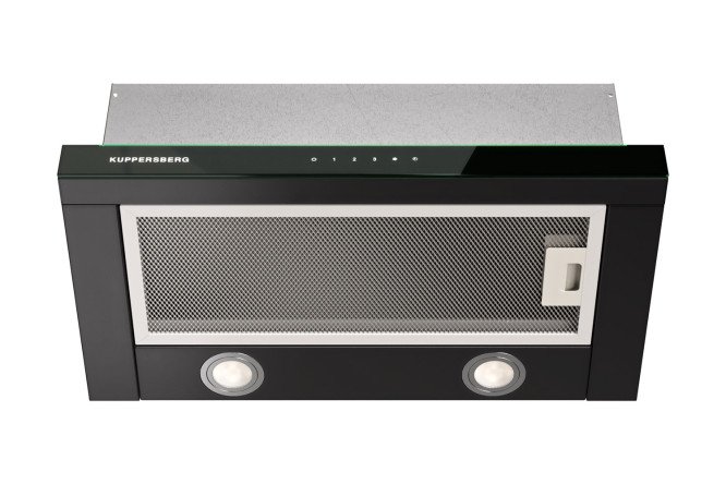 Изображение товара Вытяжка KUPPERSBERG High-Tech Slimtouch 60 B, чёрный цвет чёрный, 59.5 см